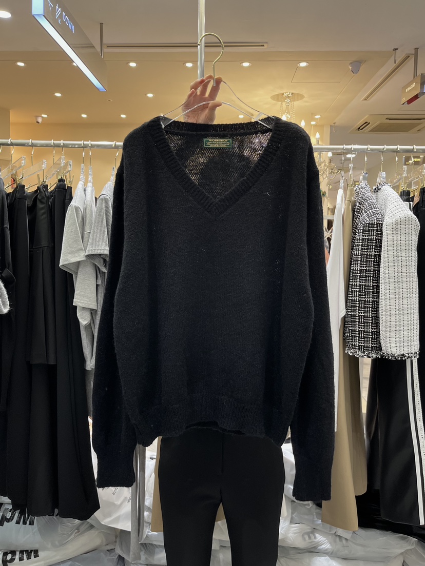 WORK SHOP韓國直郵㊣女士新款真品25秋冬時尚推薦休閑針織衫Work_shop針織衫圖色4