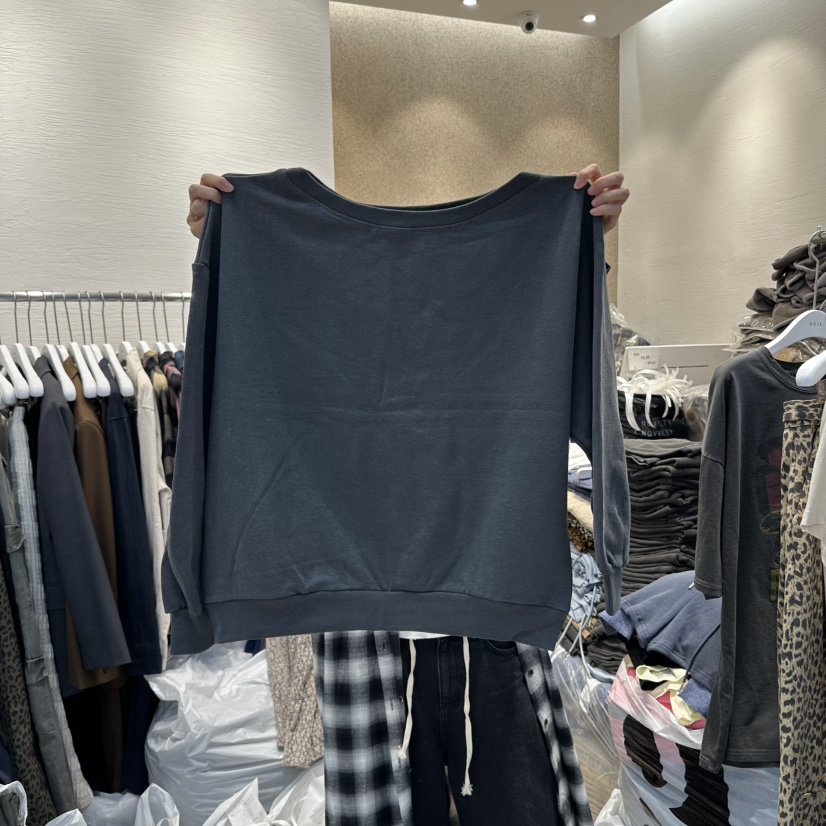 HEIL東大門㊣實拍女士新品人氣休閑推薦時尚25秋冬熱賣衛衣HEIL衛衣圖色2墨色