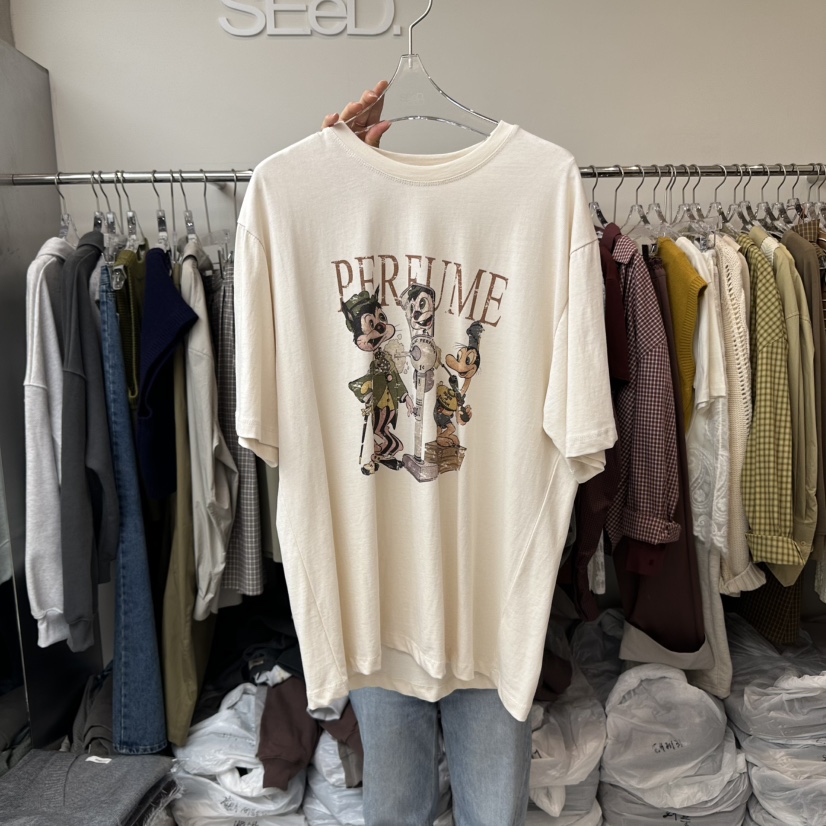 LEESEED-A韓國代購㊣女士新款休閑時尚推薦熱賣職業真品T恤SEeD/LEESEEDT恤圖色1