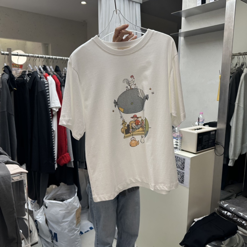LEESEED-A韓國代購㊣女士新款推薦真品熱賣休閑職業人氣T恤SEeD/LEESEEDT恤圖色1