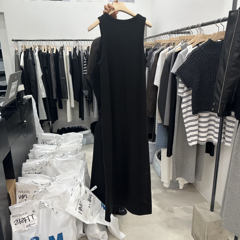 RECOVER韓國直郵㊣女士新品25秋冬時尚休閑職業真品推薦連衣裙RECOVER/MOMENT連衣裙