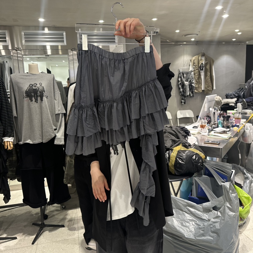 HERTZ-P韓國直郵㊣女士新款真品25秋冬職業時尚熱賣推薦短裙HERTZ-P短裙圖色1