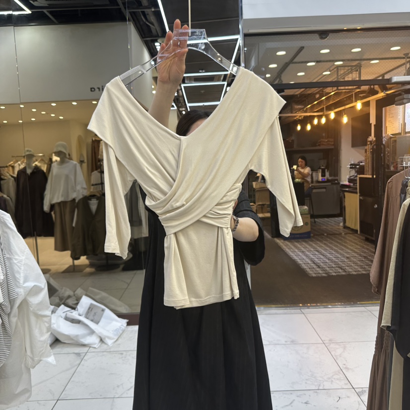 MARIGOLD韓國代購㊣女裝新款時尚25秋冬推薦真品熱賣休閑T恤MARIGOLDT恤