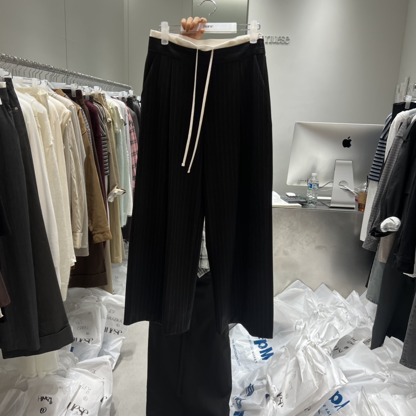 NUESE東大門㊣實拍女士新品職業熱賣休閑25秋冬人氣時尚休閑褲NUESE休閑褲圖色1