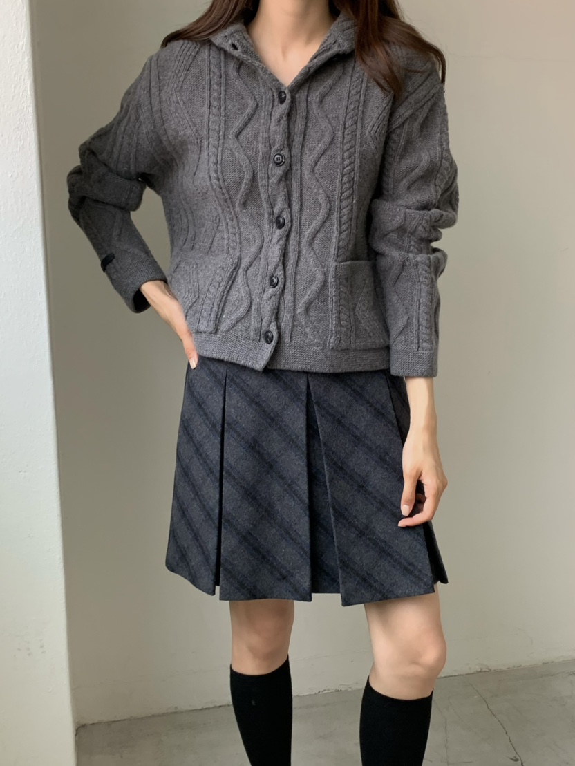 ANOU韓國直郵㊣女裝新款25秋冬人氣休閑熱賣時尚推薦針織衫ANOU針織衫