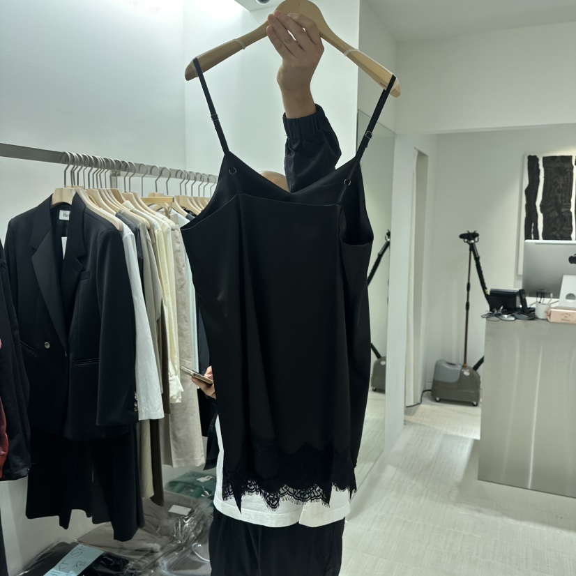 HAUTTE-P韓國代購㊣女士新品真品25秋冬熱賣人氣時尚吊帶背心HAUTTE吊帶/背心