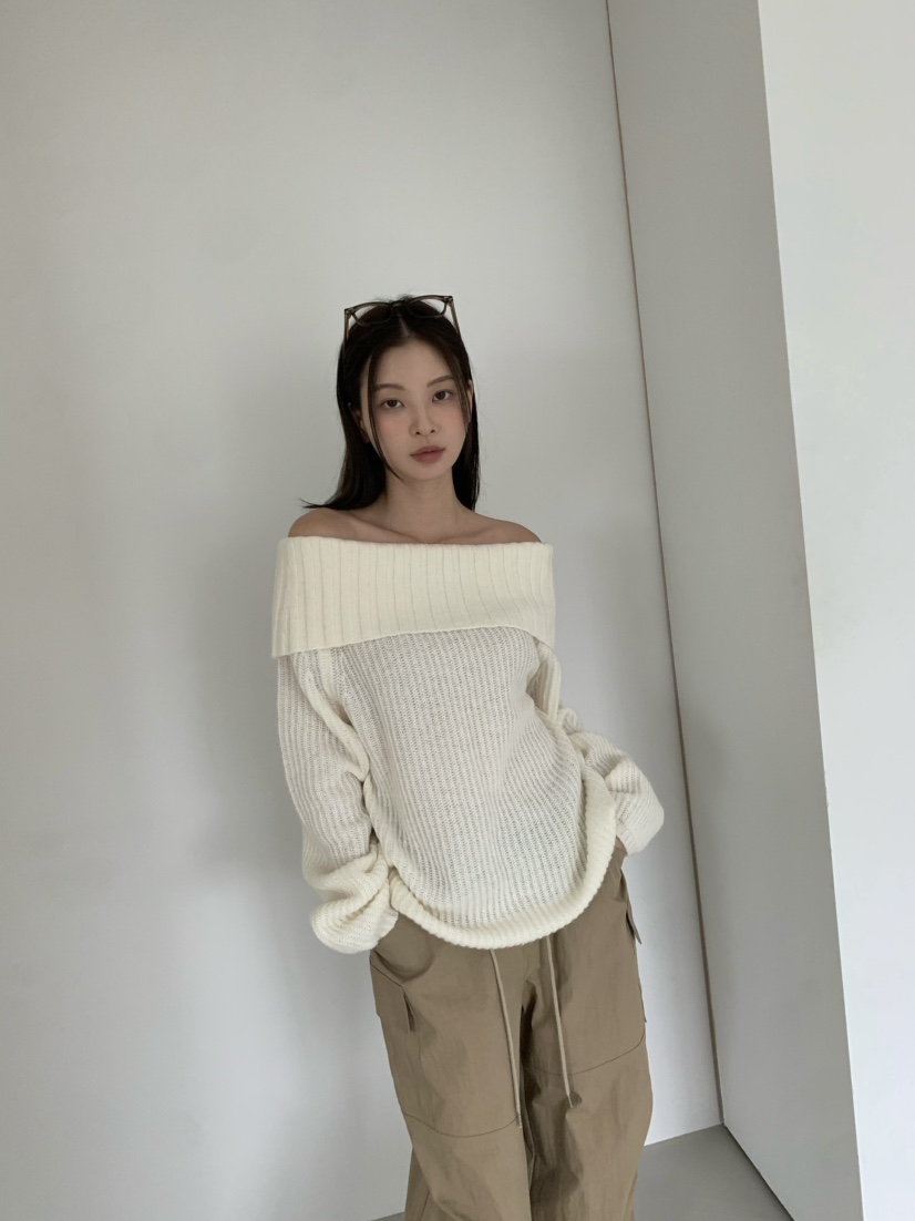 ANOU韓國直郵㊣女裝新品真品熱賣25秋冬推薦人氣時尚針織衫ANOU針織衫
