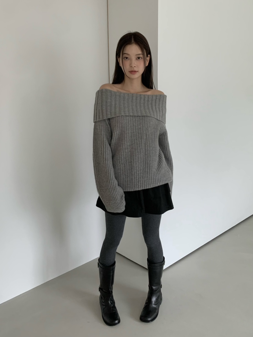 ANOU韓國直郵㊣女裝新品真品熱賣25秋冬推薦人氣時尚針織衫ANOU針織衫