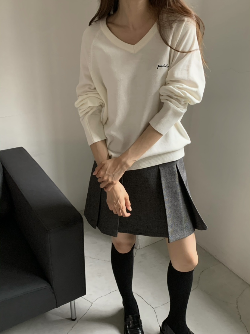 ANOU東大門㊣實拍女裝新款推薦25秋冬人氣熱賣時尚休閑針織衫ANOU針織衫