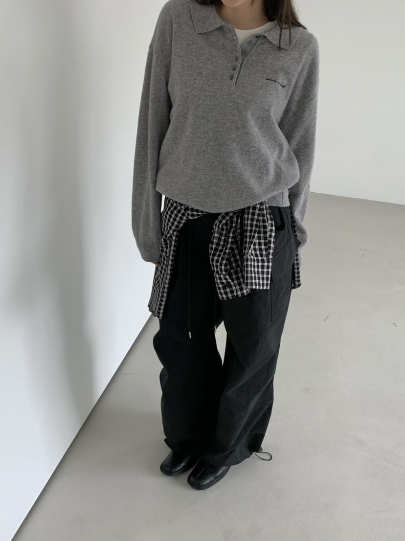 ANOU韓國代購㊣女裝新品人氣職業休閑推薦時尚熱賣25秋冬休閑褲ANOU休閑褲