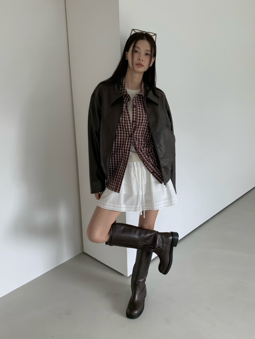 ANOU東大門㊣直郵女士新款推薦時尚真品熱賣人氣職業休閑皮衣ANOU皮衣