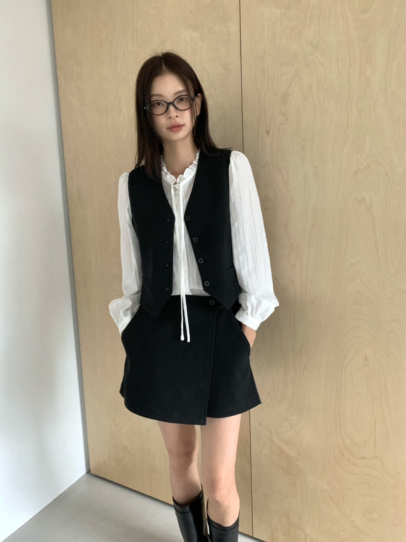 ANOU東大門㊣代購女裝新品熱賣人氣職業時尚25秋冬襯衫蕾絲衫ANOU襯衫/蕾絲衫