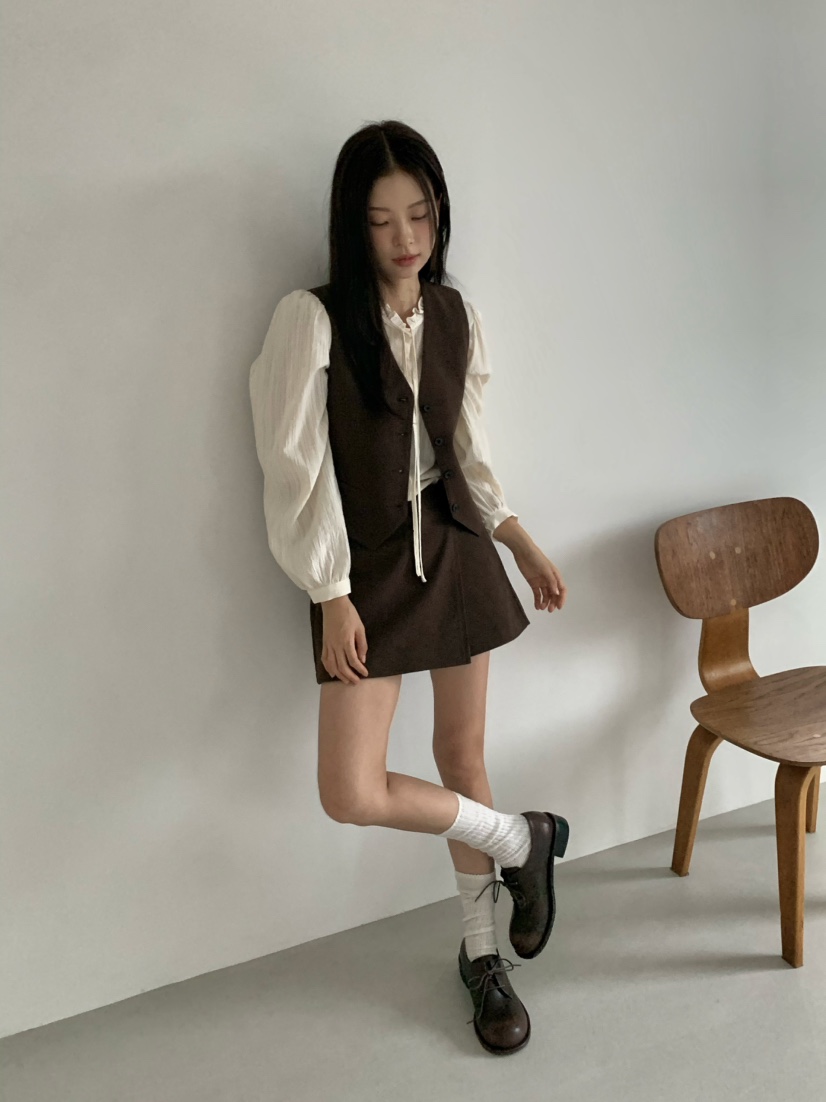 ANOU韓國直郵㊣女裝新品推薦熱賣人氣真品25秋冬時尚職業裙褲ANOU裙褲