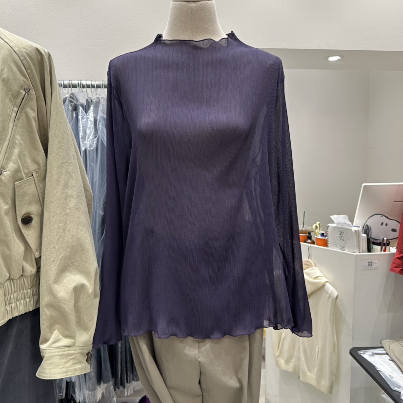 FRE韓國代購㊣女士新品熱賣真品人氣25秋冬時尚職業襯衫蕾絲衫FRE襯衫/蕾絲衫圖色2