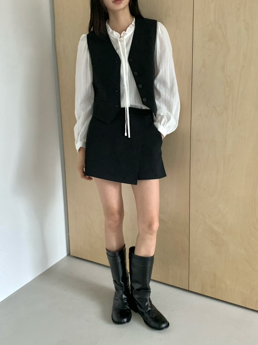 ANOU東大門㊣實拍女士新款休閑推薦職業真品時尚熱賣人氣馬甲ANOU馬甲