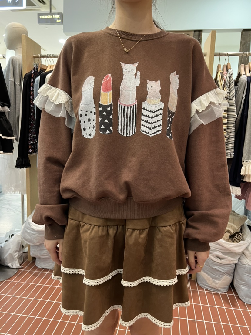 BE&amp;BE東大門㊣代購女裝新品時尚人氣推薦休閑熱賣衛衣BE&be衛衣圖色2