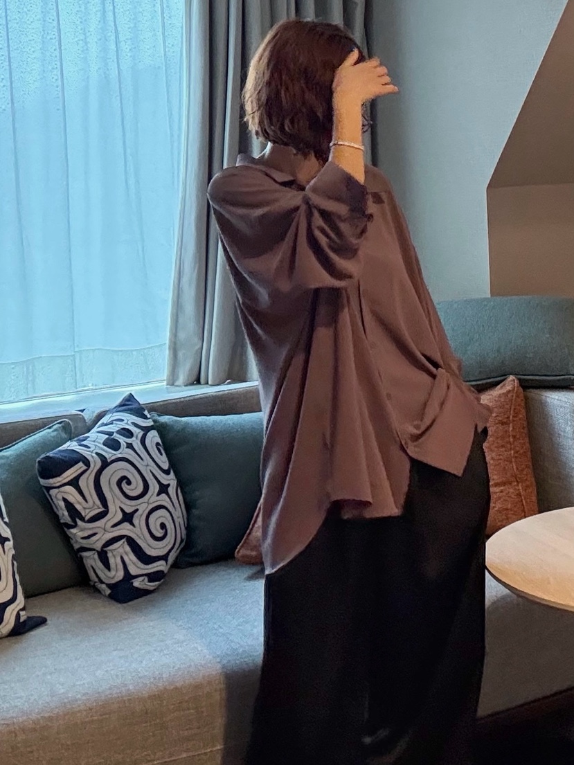 PARIS MATCH東大門㊣實拍女裝新品時尚真品襯衫蕾絲衫柔軟PARIS MATCH襯衫/蕾絲衫圖色3