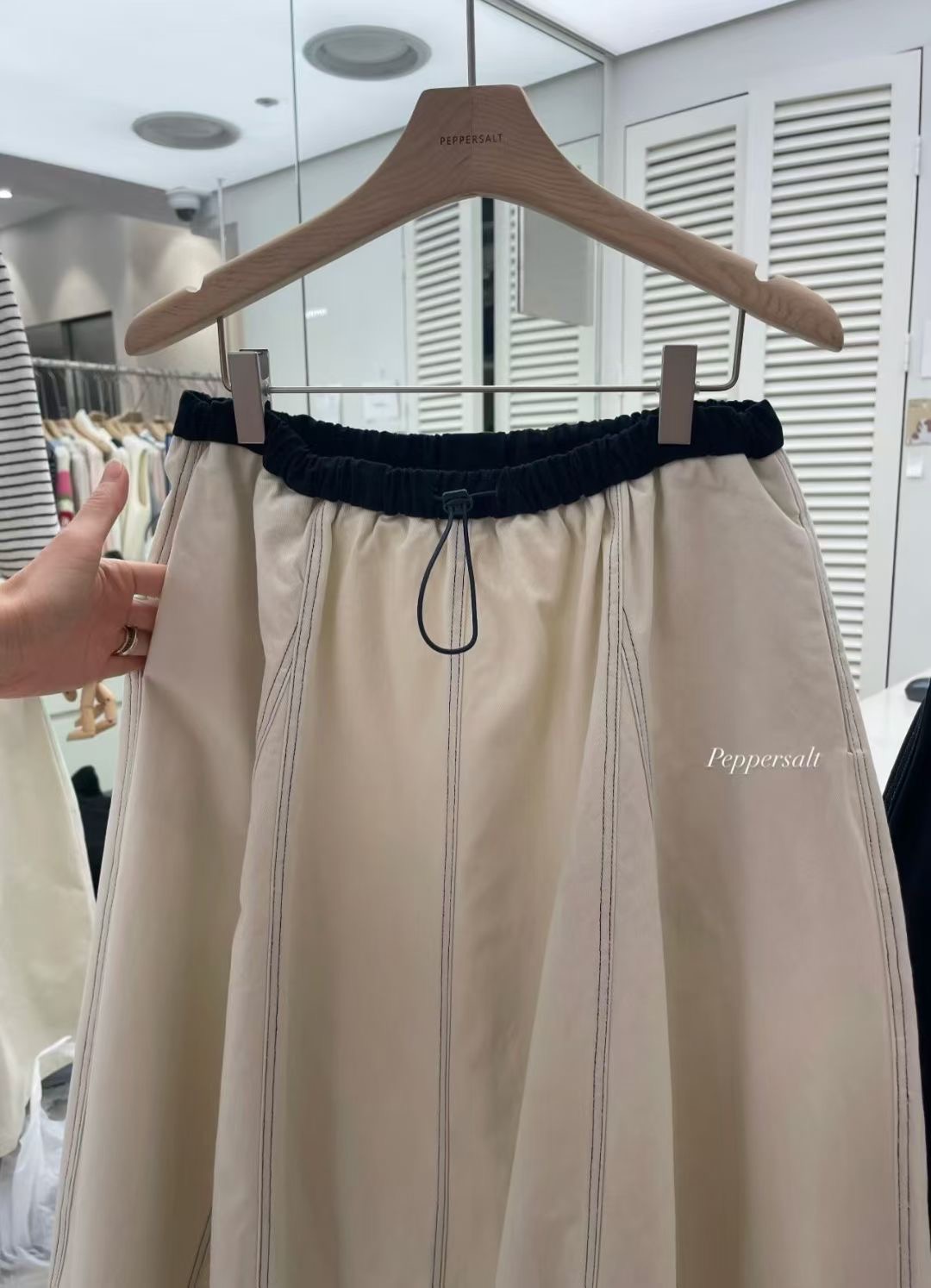 PEPPER 페페東大門㊣直郵女裝新品25秋冬時尚熱賣休閑長裙PEPPER-OT長裙