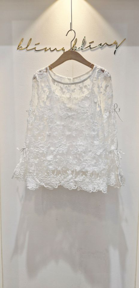 BLING BLING-S韓國直郵㊣女士新款職業人氣時尚休閑套裝刺繡BLING BLING-S套裝圖色1