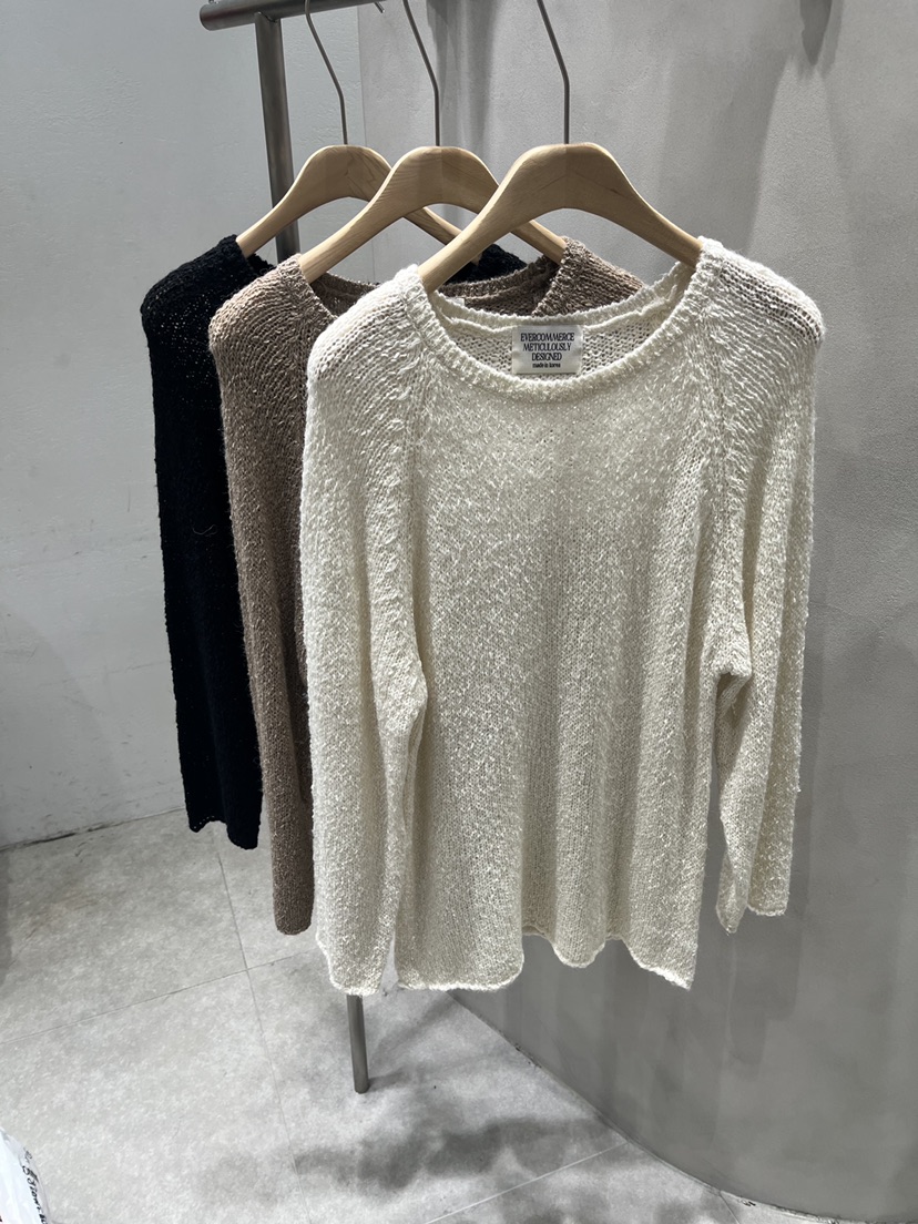 EVERCOMMERCE METICULOUSLY DESIGNED東大門㊣代購女裝新品職業針織衫EVERCOMMERCE針織衫