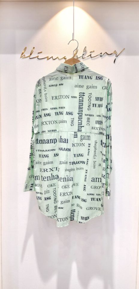 BLING BLING-S韓國直郵㊣女士新品25秋冬休閑熱賣襯衫蕾絲衫BLING BLING-S襯衫/蕾絲衫