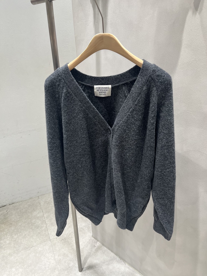 EVERCOMMERCE METICULOUSLY DESIGNED韓國代購㊣女裝新品職業針織衫EVERCOMMERCE針織衫圖色4