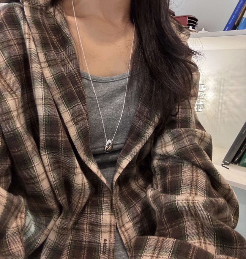 EOMPIT東大門㊣實拍女裝新品推薦熱賣時尚襯衫蕾絲衫不含內搭EOMPIT襯衫/蕾絲衫
