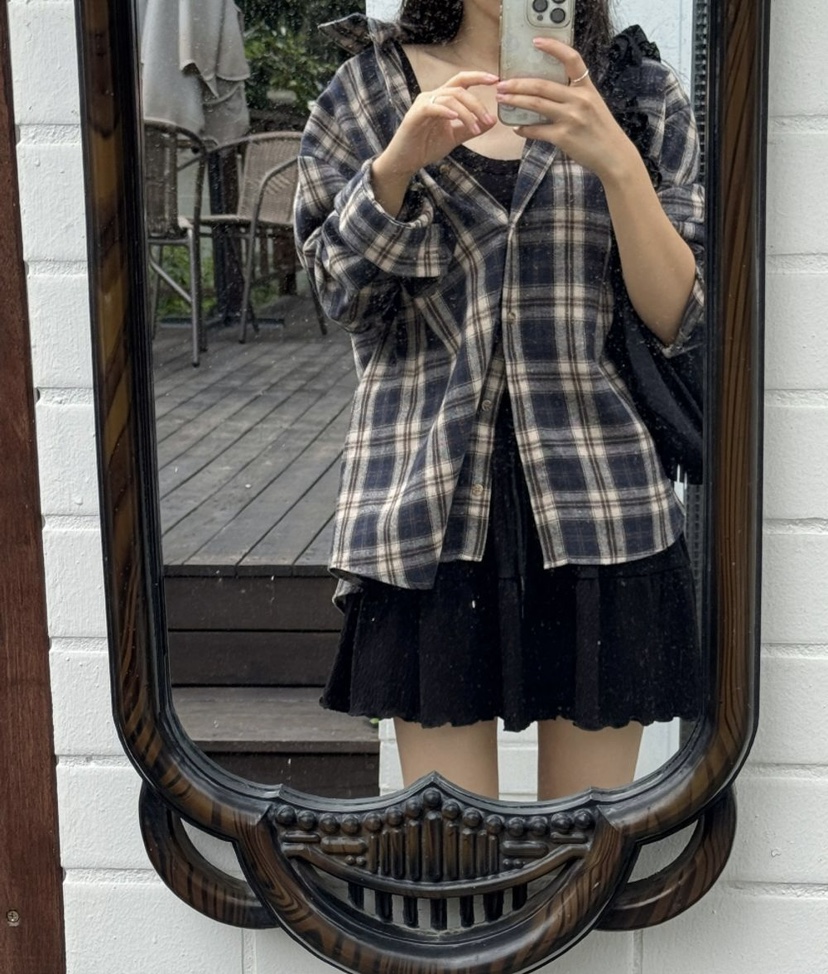 EOMPIT東大門㊣實拍女裝新品推薦熱賣時尚襯衫蕾絲衫不含內搭EOMPIT襯衫/蕾絲衫