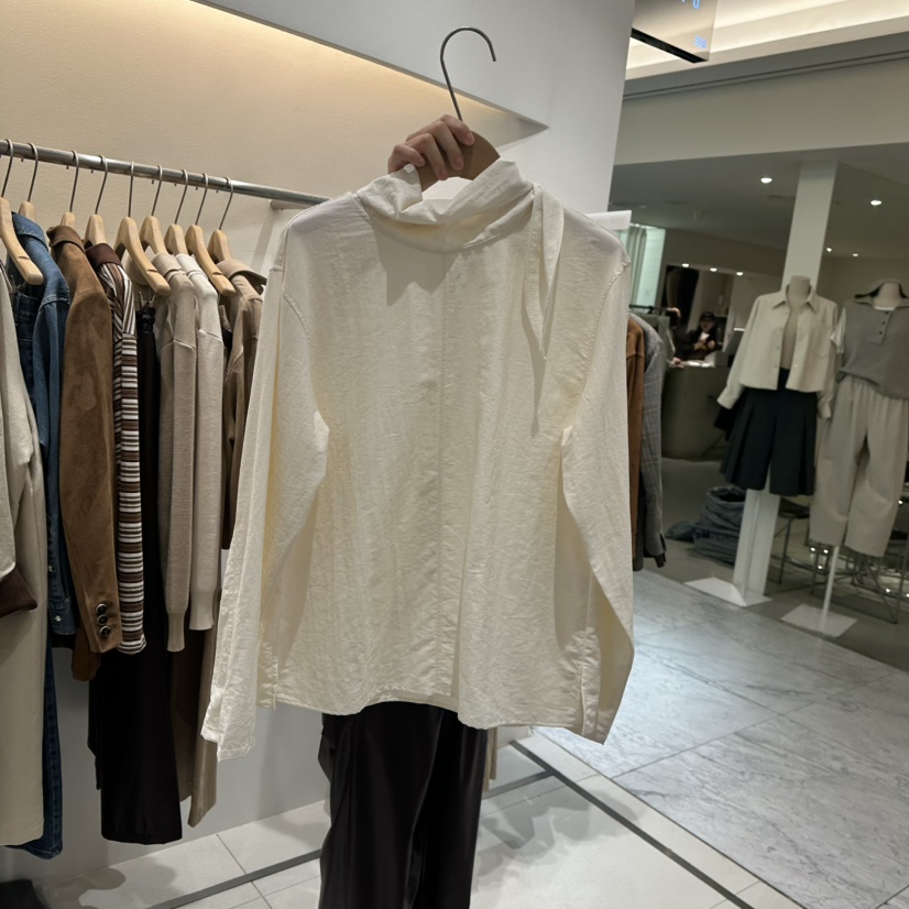 BLUEI-D東大門㊣直郵女士新品熱賣休閑推薦真品襯衫蕾絲衫Blue i-d襯衫/蕾絲衫