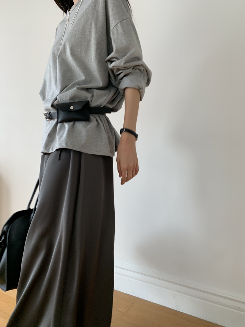 GAMDONG東大門㊣實拍女士新品時尚25秋冬職業休閑真品長袖T恤GAMDONG長袖T恤