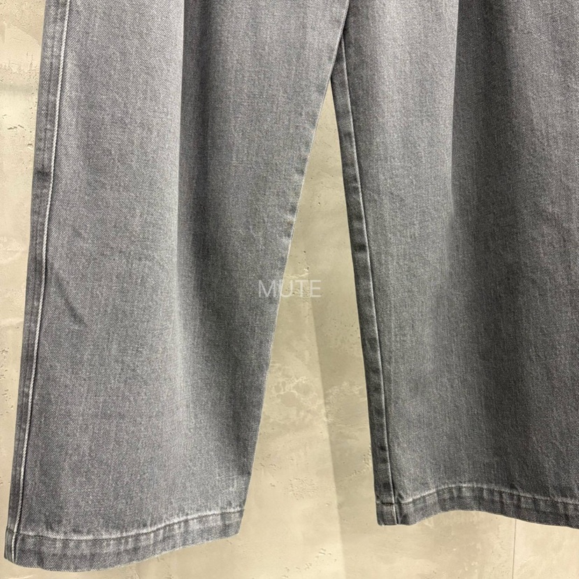 MUTE-P東大門㊣直郵女裝新款時尚休閑熱賣推薦牛仔褲含腰帶MUTE牛仔褲