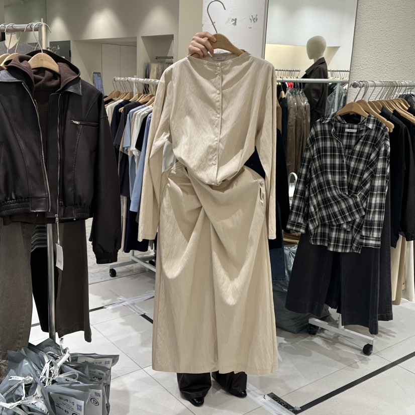 BLUEI-D東大門㊣代購女士新品時尚職業真品人氣25秋冬連衣裙Blue i-d連衣裙圖色2