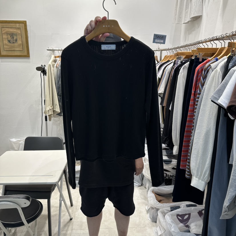 MODS-Q東大門㊣實拍女裝新品推薦時尚人氣熱賣真品長袖T恤MODS-Q長袖T恤圖色3