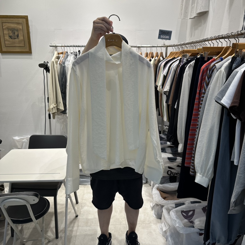 MODS-Q東大門㊣代購女士新品熱賣休閑人氣職業真品襯衫蕾絲衫MODS-Q襯衫/蕾絲衫圖色1