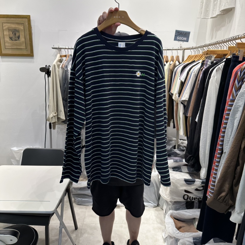 MODS-Q韓國直郵㊣女士新款休閑真品人氣推薦職業25秋冬長袖T恤MODS-Q長袖T恤圖色3