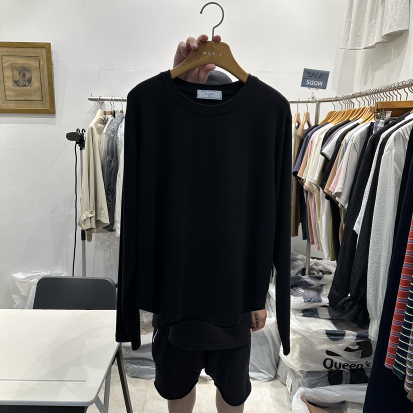 MODS-Q東大門㊣實拍女裝新品推薦時尚25秋冬長袖T恤莫代爾MODS-Q長袖T恤圖色7