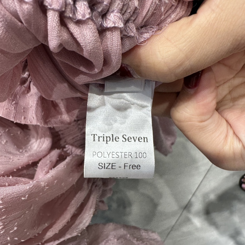 TRIPLE SEVEN韓國直郵㊣女士新款熱賣真品25秋冬襯衫蕾絲衫TRIPLE SEVEN襯衫/蕾絲衫