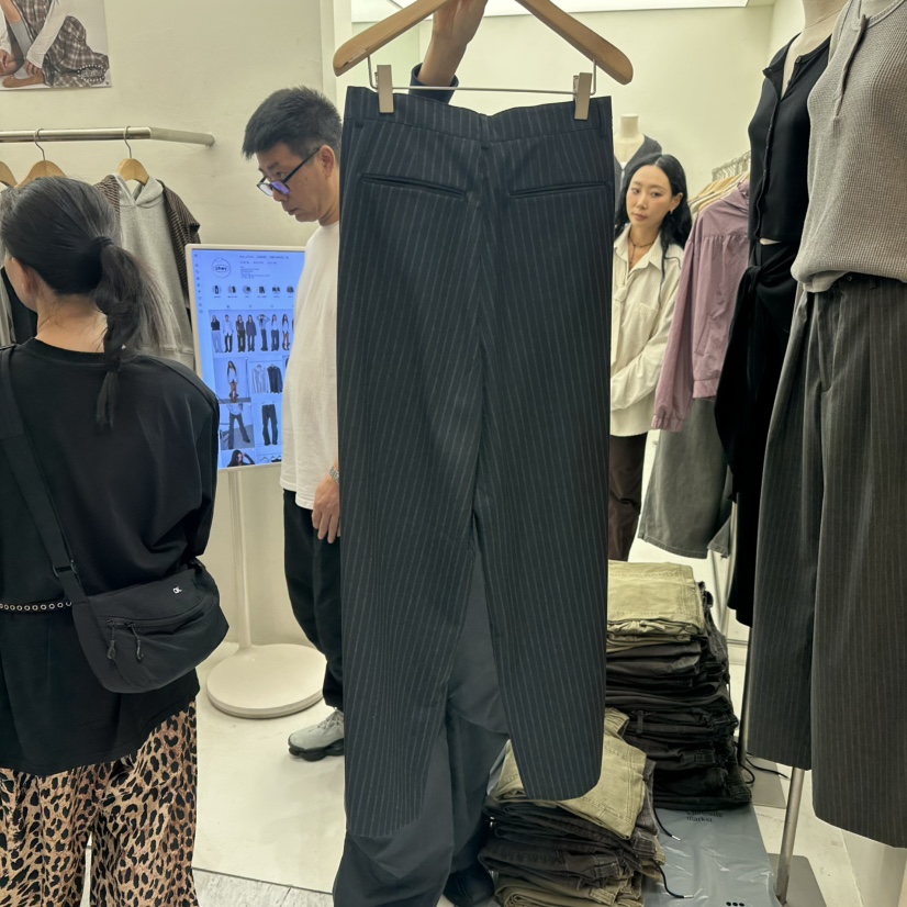 CHAV東大門㊣代購女士新款休閑人氣時尚推薦真品職業休閑褲CHAV休閑褲