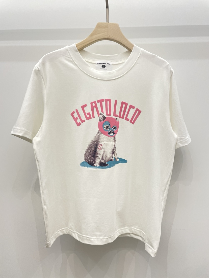 NYLON東大門㊣實拍女士新品真品人氣推薦時尚休閑職業熱賣T恤NYLONT恤圖色1
