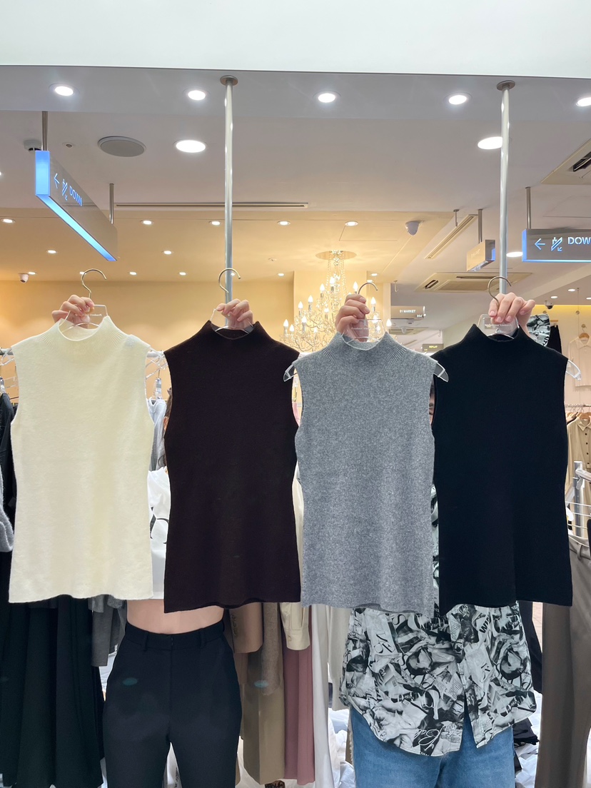 WORK SHOP東大門㊣實拍女裝新品25秋冬職業熱賣推薦針織衫Work_shop針織衫