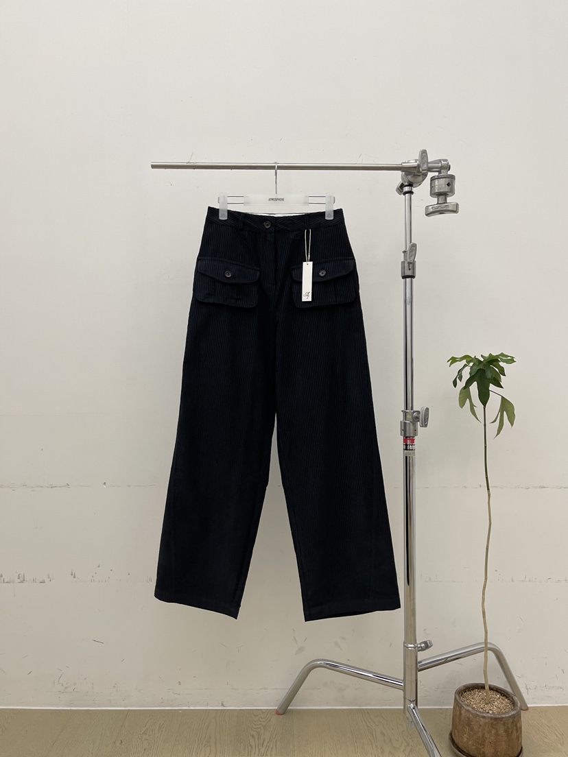 ATMOSPHERE東大門㊣直郵女士新品人氣真品熱賣推薦休閑褲口袋ATMOSPHERE/BLING休閑褲圖色3