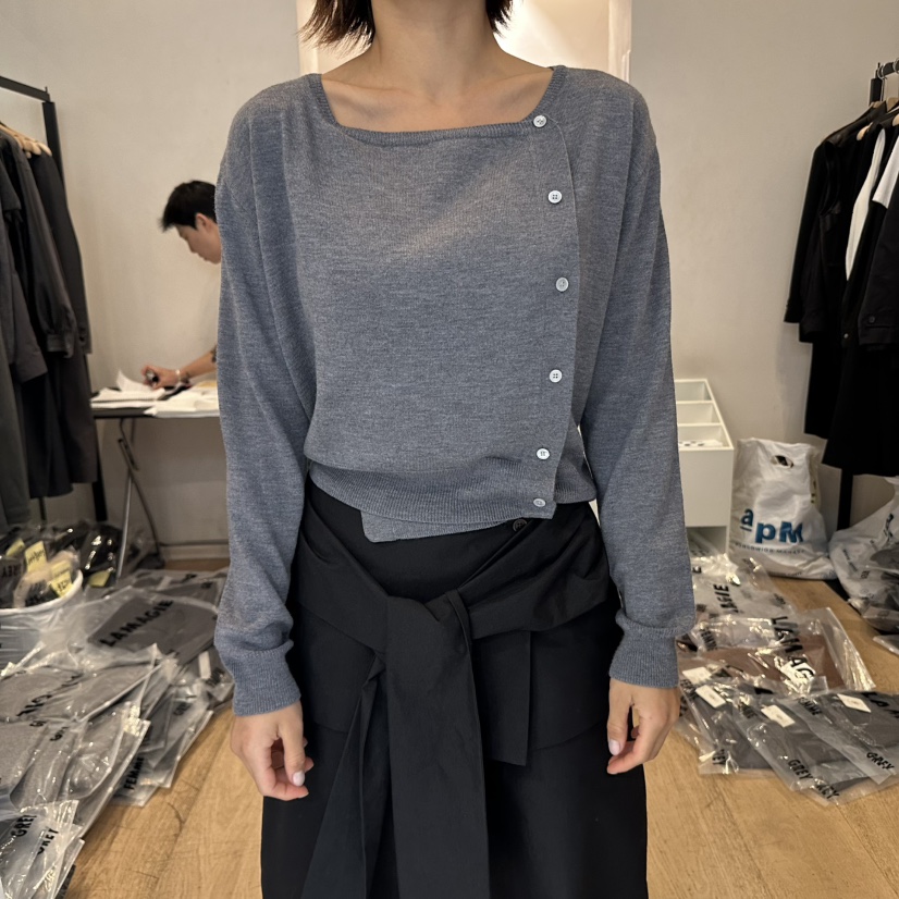 LA MAGIE FEMME東大門㊣實拍女裝新款休閑25秋冬時尚針織衫Lamagie Femme針織衫圖色1