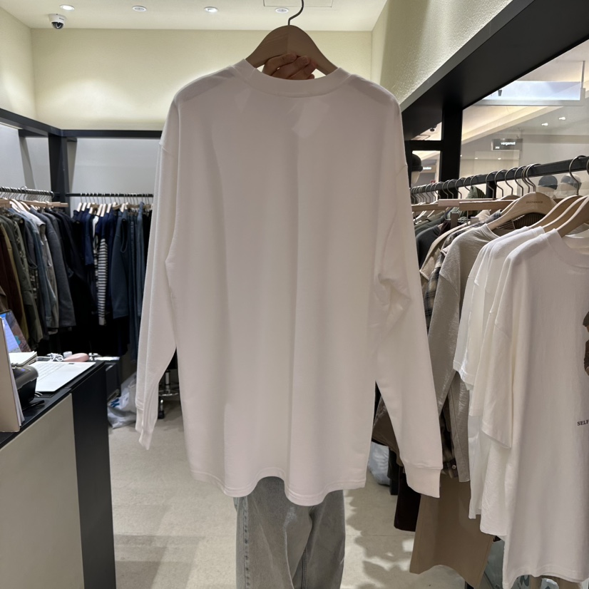 SELF SERVICE東大門㊣直郵女士新品熱賣25秋冬推薦長袖T恤SELF SERVICE長袖T恤