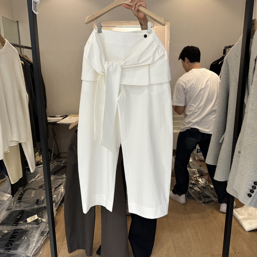 LA MAGIE FEMME韓國直郵㊣女裝新品推薦熱賣25秋冬時尚裙褲Lamagie Femme裙褲圖色1