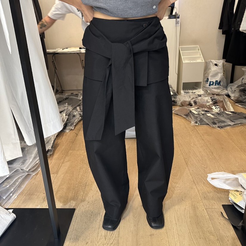 LA MAGIE FEMME韓國直郵㊣女裝新品推薦熱賣25秋冬時尚裙褲Lamagie Femme裙褲圖色3