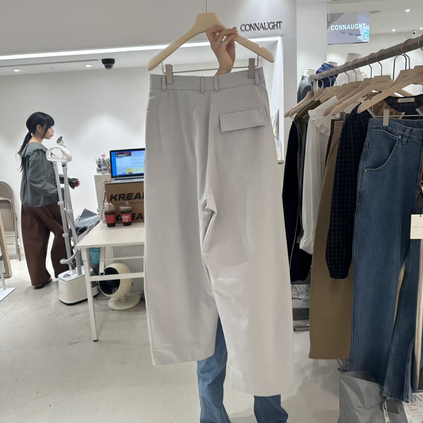 DAILYJUD韓國直郵㊣女士新款25秋冬時尚休閑人氣職業休閑褲DAILY JUD休閑褲