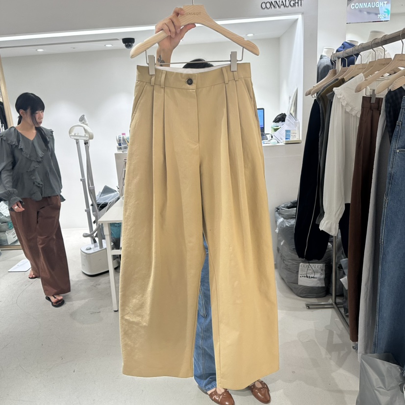 DAILYJUD韓國直郵㊣女士新款25秋冬時尚休閑人氣職業休閑褲DAILY JUD休閑褲圖色2