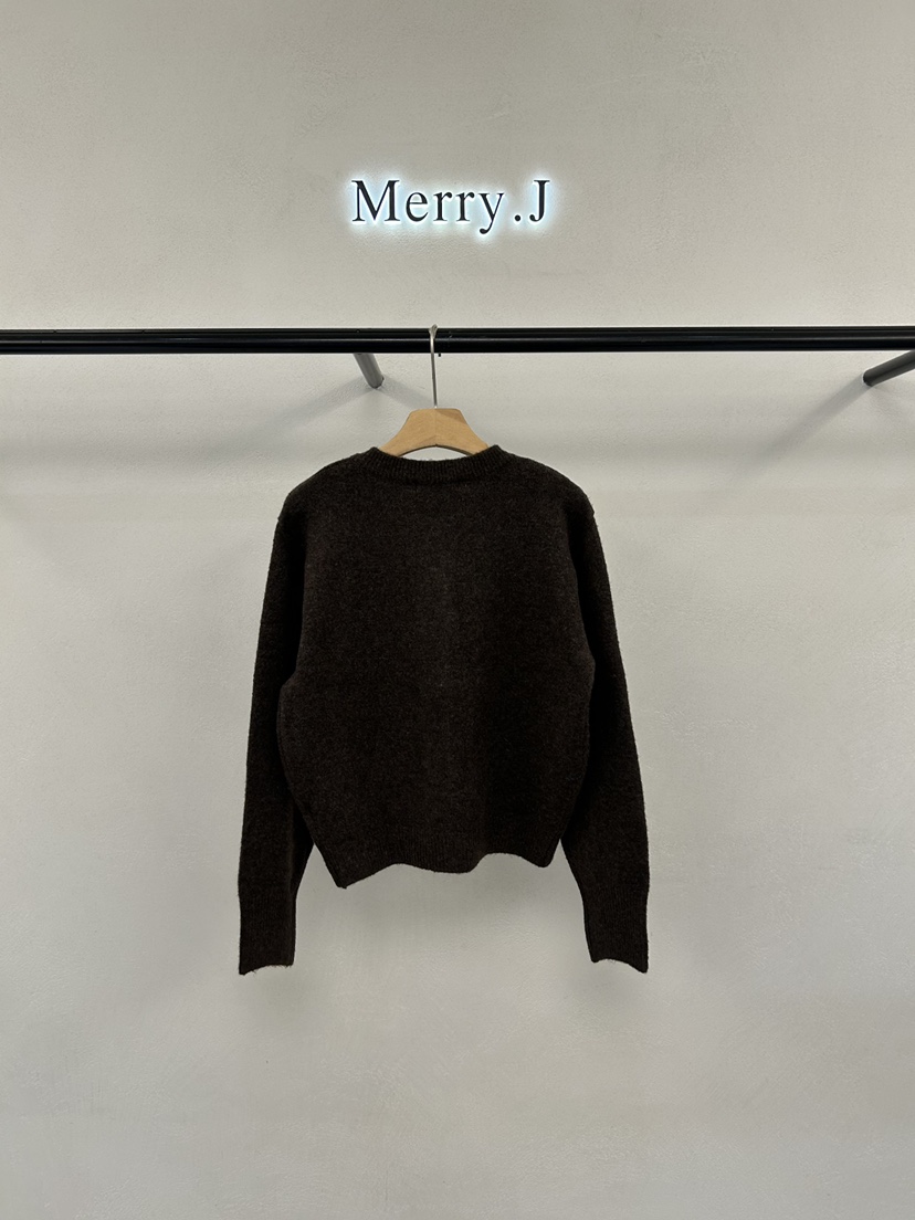 MERRY-J韓國直郵㊣女裝新款休閑推薦真品熱賣人氣職業針織衫MERRY-J針織衫