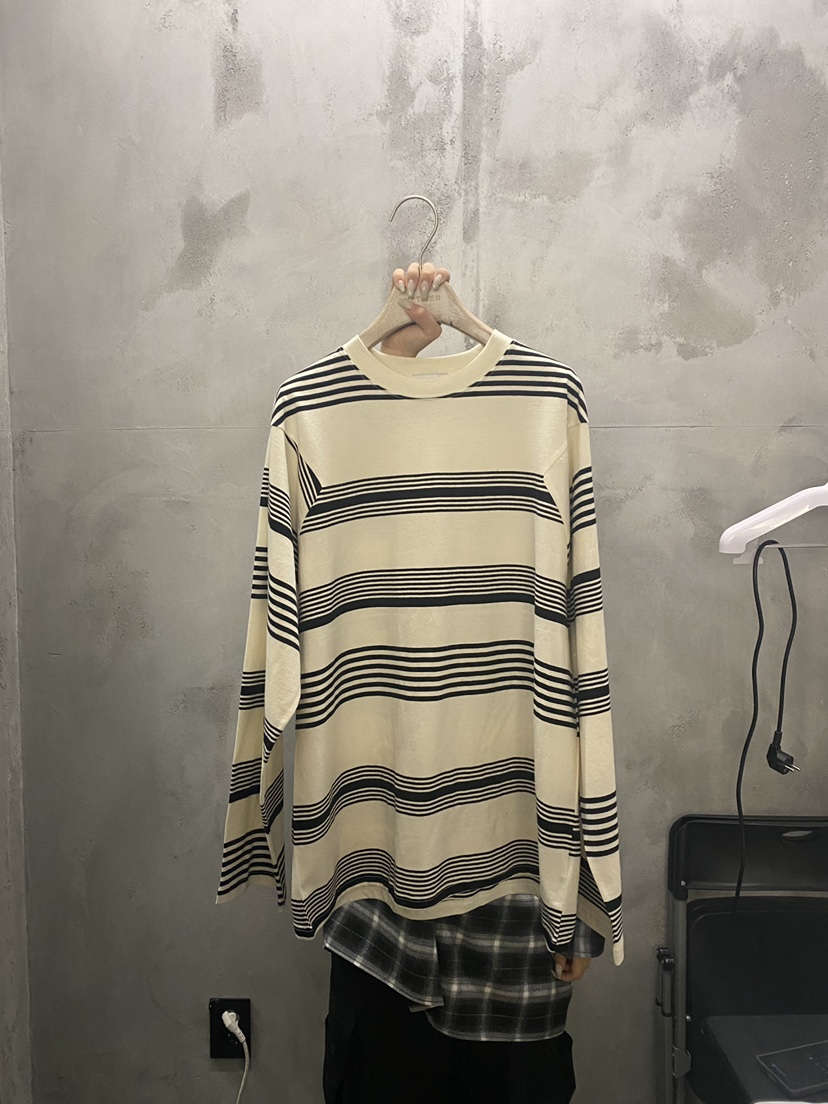THE VETIVER-A韓國代購㊣女裝新品熱賣25秋冬職業長袖T恤VETIVER長袖T恤圖色1