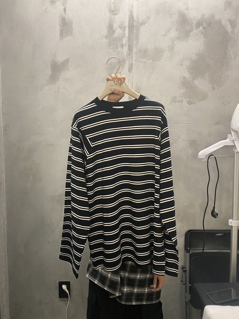 THE VETIVER-A韓國代購㊣女裝新品熱賣25秋冬職業長袖T恤VETIVER長袖T恤圖色2